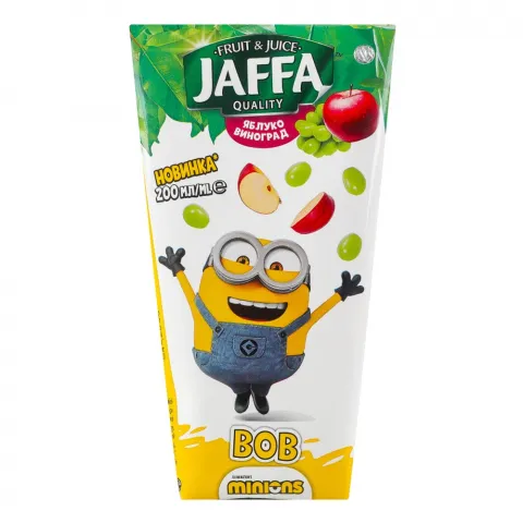 Нектар Джаффа Minions 0,2 л Яблучно-виноградний