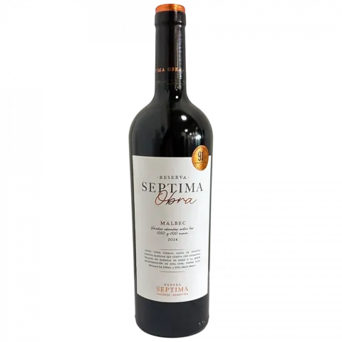Вино Septima Obra Malbec 0,75л червоне сухе 14(Іспанія)