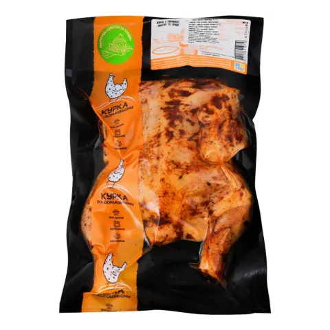 Н/ф По-домашньому Курча Цибуля та трави` в/у 900 г`