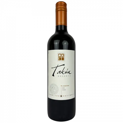 Вино TARKUN Res 0,75л Карм. сухе черв. 14 (Чилі)