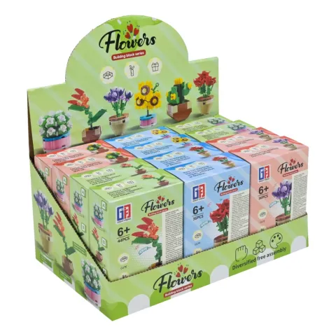 Іграшка Конструктор 123-935 квiти