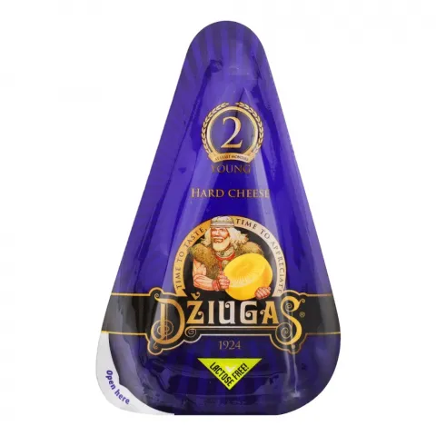 Сир твердий Dziugas Young 180г витр. 2 міс. 40 (Литва)