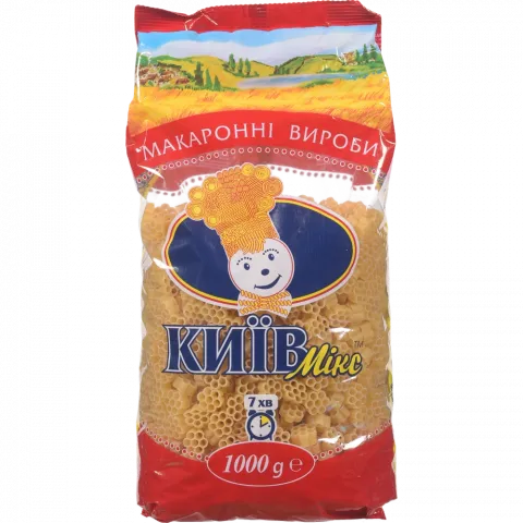 Макарони Київ-мікс 1 кг Коліщатко (квітка)